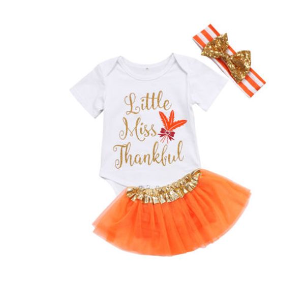 cute thanksgiving 3pcs newborn baby kids girl cotton short sleeve romper lace tulle tutu dress outfits summer, White
cute thanksgiving 3pcs newborn baby kids girl cotton short sleeve romper lace tulle tutu dress outfits summer, White