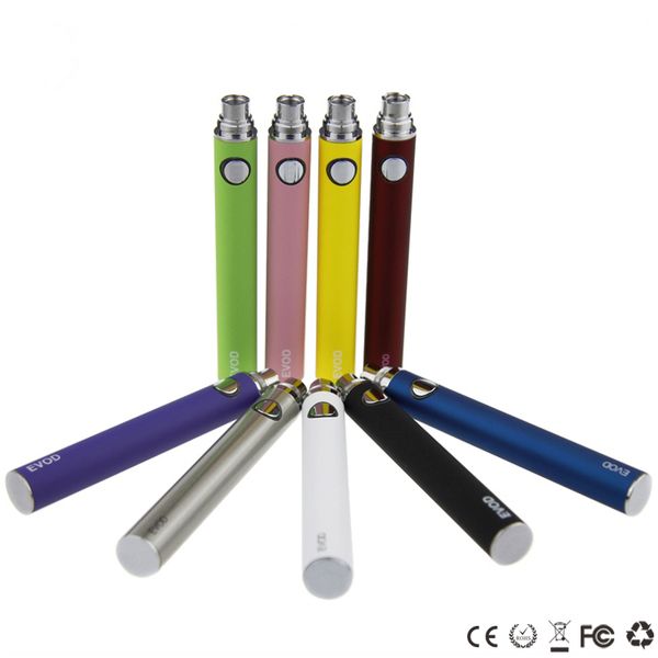 EVOD аккумулятор 650mAh 900mAh 1100mAh 510 нить батарея для MT3 EVOD Vape Pen E сигареты cigarrillo electrónico
EVOD аккумулятор 650mAh 900mAh 1100mAh 510 нить батарея для MT3 EVOD Vape Pen E сигареты cigarrillo electrónico