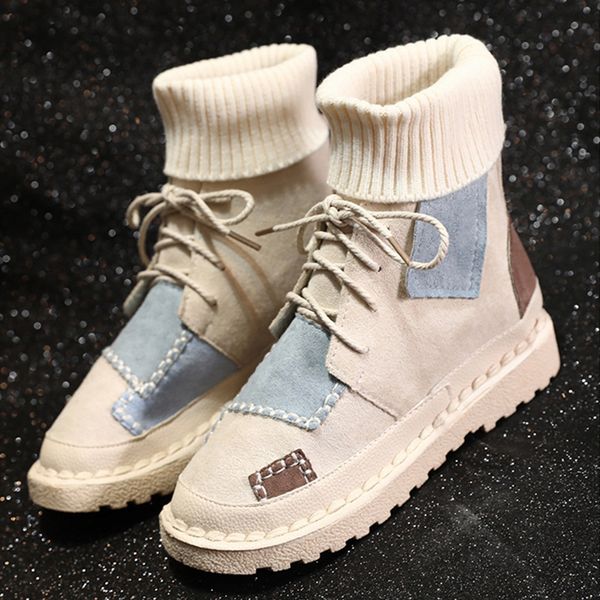 moxxy 2018 new arrival warm ladies winter boots women sock shoes woman ankle boots rubber autumn platform plush flat shoes woman, Black
moxxy 2018 new arrival warm ladies winter boots women sock shoes woman ankle boots rubber autumn platform plush flat shoes woman, Black