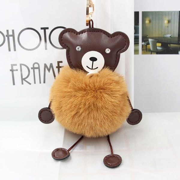 fur ball bear keychain pom pom key chain handbag purse fluffy key ring girls bag car holder porte clef llaveros for women, Silver
fur ball bear keychain pom pom key chain handbag purse fluffy key ring girls bag car holder porte clef llaveros for women, Silver