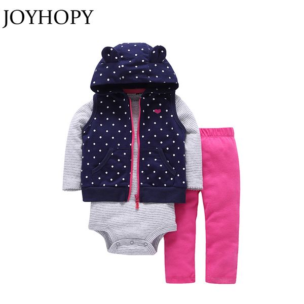 new 2018 newborn infant baby girls clothes set 3pcs romper+ waistcoat +pants enfant girl outfit set, White
new 2018 newborn infant baby girls clothes set 3pcs romper+ waistcoat +pants enfant girl outfit set, White