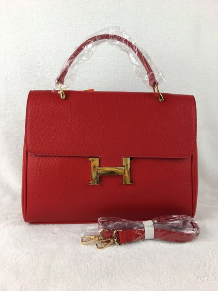 2018 Versatile Socialite Style Shoulder Bags for Women Genuine Leather Plain Lady Shoulder Bags with Flap Pocket 58
2018 Versatile Socialite Style Shoulder Bags for Women Genuine Leather Plain Lady Shoulder Bags with Flap Pocket 58
