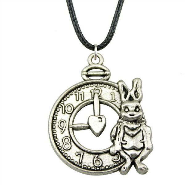 wysiwyg 5 pieces leather chain necklaces pendants choker collar hand made necklace men rabbit and clock 31x25mm n6-b13067, Golden;silver
wysiwyg 5 pieces leather chain necklaces pendants choker collar hand made necklace men rabbit and clock 31x25mm n6-b13067, Golden;silver