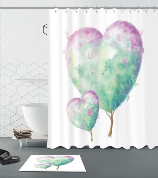 valentine's day gift pattern 3d print custom waterproof bathroom modern shower curtain polyester fabric bathroom curtain door mat sets
valentine's day gift pattern 3d print custom waterproof bathroom modern shower curtain polyester fabric bathroom curtain door mat sets