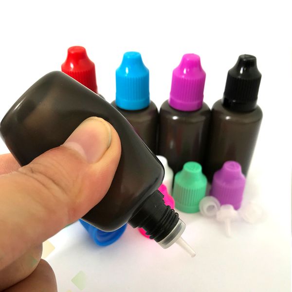 Black Color Empty Bottle 10ml 30ml LDPE Plastic Dropper Bottles with Long Tip Tamper Proof Caps Fit Needle Vapor E Liquid DHL Free
Black Color Empty Bottle 10ml 30ml LDPE Plastic Dropper Bottles with Long Tip Tamper Proof Caps Fit Needle Vapor E Liquid DHL Free