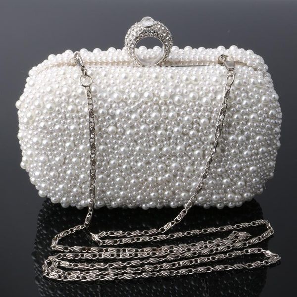 wholesale- women bag two side beaded women's pearl clutch evening bag beaded handbag beige white pearl beads clutch bag shoulder mini b
wholesale- women bag two side beaded women's pearl clutch evening bag beaded handbag beige white pearl beads clutch bag shoulder mini b