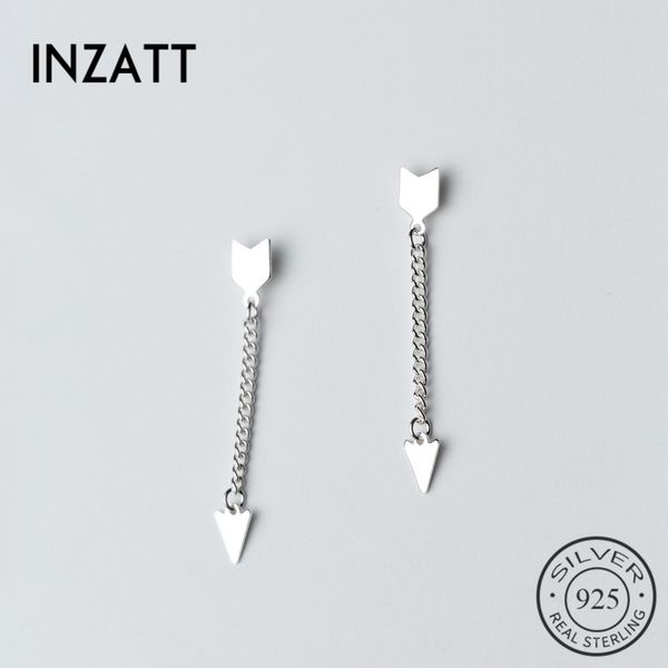 inzatt trendy real 925 sterling silver tassel cupid love arrow dangle drop earrings 2018 for women fine jewelry accessories gift, Golden;silver
inzatt trendy real 925 sterling silver tassel cupid love arrow dangle drop earrings 2018 for women fine jewelry accessories gift, Golden;silver