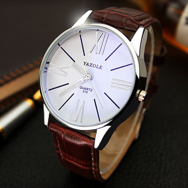 mens watches fashion leather watch mens glass quartz analog wristwatch male watches relogio masculino 2019, Slivery;brown
mens watches fashion leather watch mens glass quartz analog wristwatch male watches relogio masculino 2019, Slivery;brown