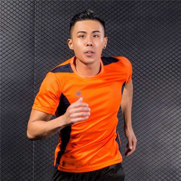 5 colors men's running t shirt patchwork short sleeve quick dry fit slim soccer jerseys sports clothing gym training sportswear, Black;blue
5 colors men's running t shirt patchwork short sleeve quick dry fit slim soccer jerseys sports clothing gym training sportswear, Black;blue