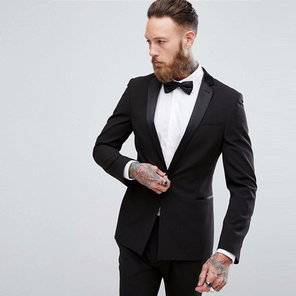 slim fit black men suits wedding groom tuxedos prom wear 2 pieces (jacket+pants) bridegroom groomsman suits blazer, Black;gray
slim fit black men suits wedding groom tuxedos prom wear 2 pieces (jacket+pants) bridegroom groomsman suits blazer, Black;gray