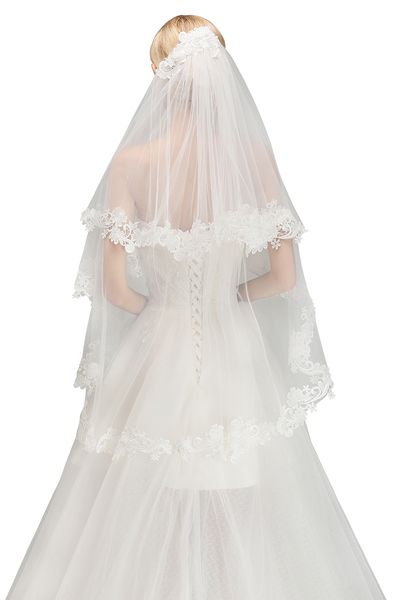 2019 new only $9.99 two layers lace edge wedding veil with comb short bridal veil wedding accessories in stock cpa1446, Black
2019 new only $9.99 two layers lace edge wedding veil with comb short bridal veil wedding accessories in stock cpa1446, Black