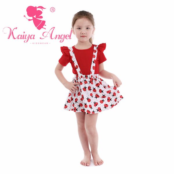 kaiya angel toddler girls summer clothing boutique kids red cotton short sleeve overalls dresses 2 pcs suit wholesale, White
kaiya angel toddler girls summer clothing boutique kids red cotton short sleeve overalls dresses 2 pcs suit wholesale, White