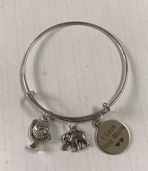 new arrival travel jewelry elephant global charm bracelet travel gift adjustable wire bangles bracelets women jewelry gifts g, Golden;silver
new arrival travel jewelry elephant global charm bracelet travel gift adjustable wire bangles bracelets women jewelry gifts g, Golden;silver