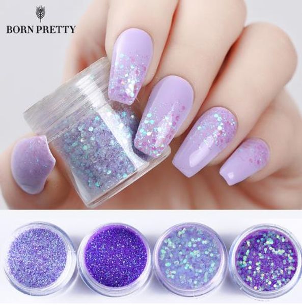 4 boxes/set purple nail glitter set multi-size violet series sequins manicure nail art decorations kit, Silver;gold
4 boxes/set purple nail glitter set multi-size violet series sequins manicure nail art decorations kit, Silver;gold