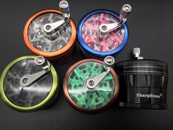 wholesale 5 colorful sharpstone 2.0 herb grinder with handle aluminum hand crank cnc sharp stone smoking tobacco grinder dhl ing
wholesale 5 colorful sharpstone 2.0 herb grinder with handle aluminum hand crank cnc sharp stone smoking tobacco grinder dhl ing