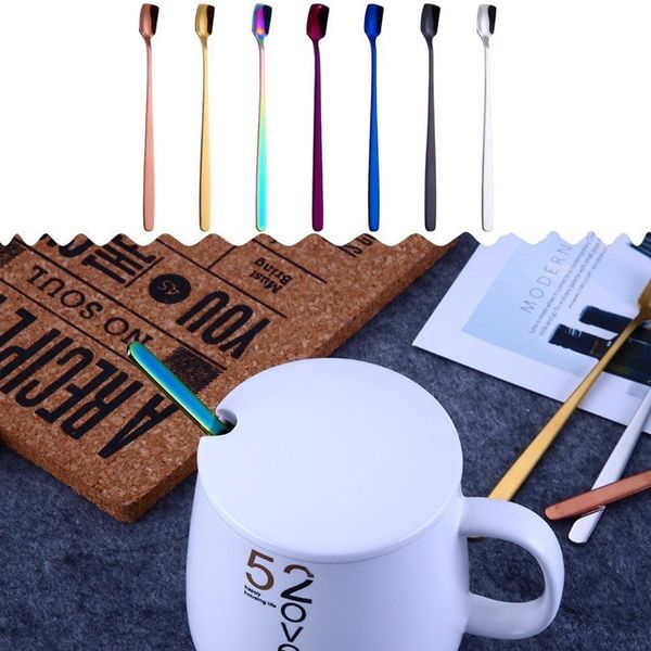 7 color 304 stainless steel square head ice spoons mixing spoon dessert scoop cocktail bar tools dinnerware 100pcs t1i847
7 color 304 stainless steel square head ice spoons mixing spoon dessert scoop cocktail bar tools dinnerware 100pcs t1i847