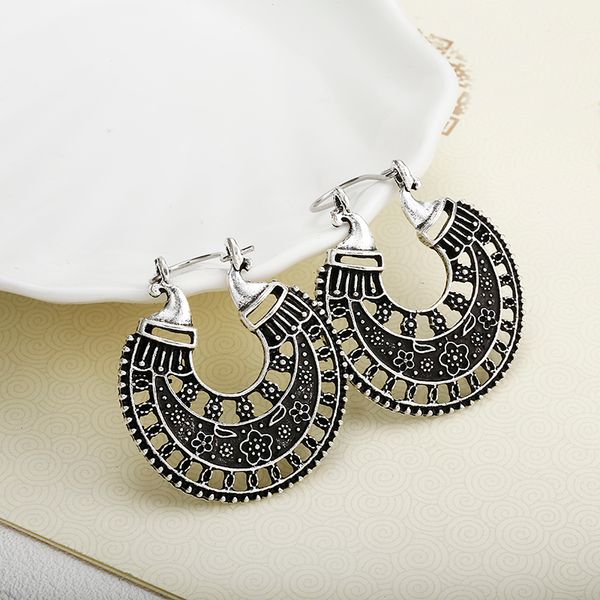 new personalized statement earring vintage fashion retro flowers ethnic brincos antique bronze bohemian drop earrings e0482, Silver
new personalized statement earring vintage fashion retro flowers ethnic brincos antique bronze bohemian drop earrings e0482, Silver