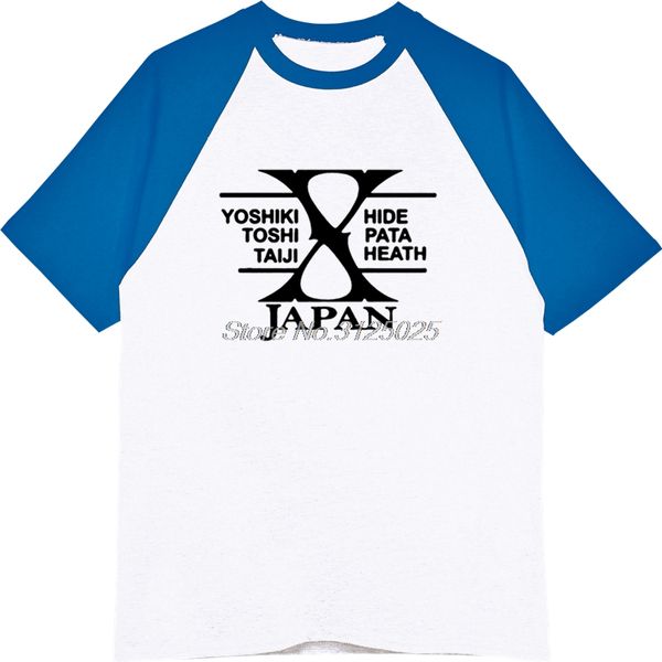 funny japanese rock band x japan printed t shirt men's raglan sleeve cotton t-shirt summer streetwear hip hop tees, White;black
funny japanese rock band x japan printed t shirt men's raglan sleeve cotton t-shirt summer streetwear hip hop tees, White;black