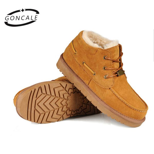 2017 casual boots for men winter snow boots genuine leather ankle shoes working essential shoes big size, Black
2017 casual boots for men winter snow boots genuine leather ankle shoes working essential shoes big size, Black