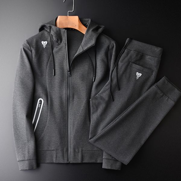 minglu hoodies men hight quality yarn dyed hooded sweatshirts with pants fashion 2-piece autumn new trend slim fit mens hoodies, Black
minglu hoodies men hight quality yarn dyed hooded sweatshirts with pants fashion 2-piece autumn new trend slim fit mens hoodies, Black
