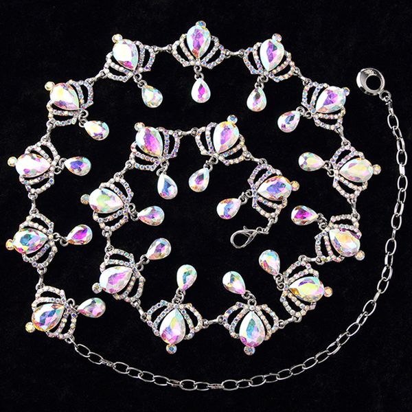 2018 new bellydance costume belly dance belt diamond chain women's decoration rhinestone all-match, Black;red
2018 new bellydance costume belly dance belt diamond chain women's decoration rhinestone all-match, Black;red