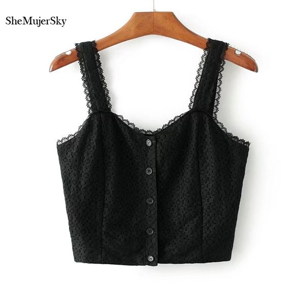 shemujersky women lace camis sleeveless camisole bralet bustier buttons short crop tanks brief vest t-shirts tee, White
shemujersky women lace camis sleeveless camisole bralet bustier buttons short crop tanks brief vest t-shirts tee, White