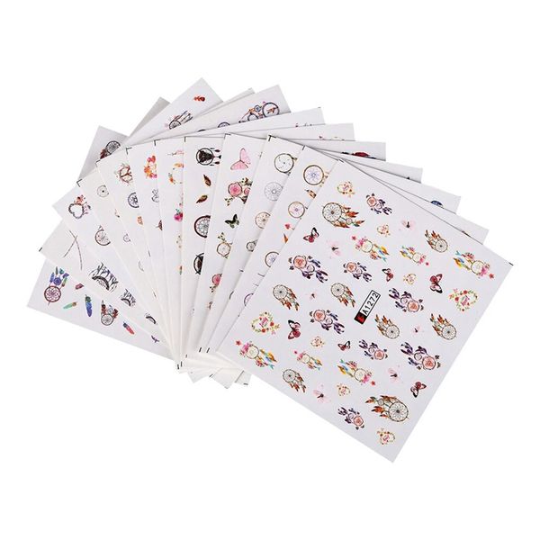 12pcs/set dreamcatcher designs nail water transfers sticker feather manicure for nail art decoration slider, Black
12pcs/set dreamcatcher designs nail water transfers sticker feather manicure for nail art decoration slider, Black