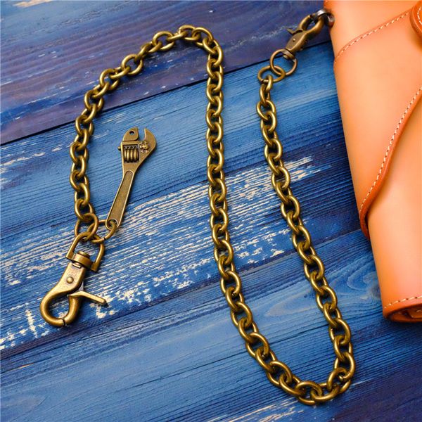 men jewelry wrench biker belt chain punk heavy metal hip hop gothic rock pants trousers jean wallet men's waist key chain dr105, Silver
men jewelry wrench biker belt chain punk heavy metal hip hop gothic rock pants trousers jean wallet men's waist key chain dr105, Silver