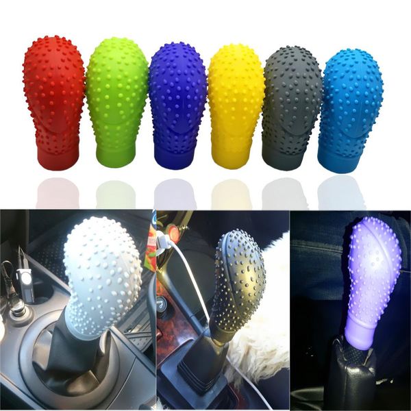 Universal 8 colors Gear Shift Collars SD Antislip Soft Silicone Truck Car Gear Shifter Shift Lever Knob Cover
Universal 8 colors Gear Shift Collars SD Antislip Soft Silicone Truck Car Gear Shifter Shift Lever Knob Cover