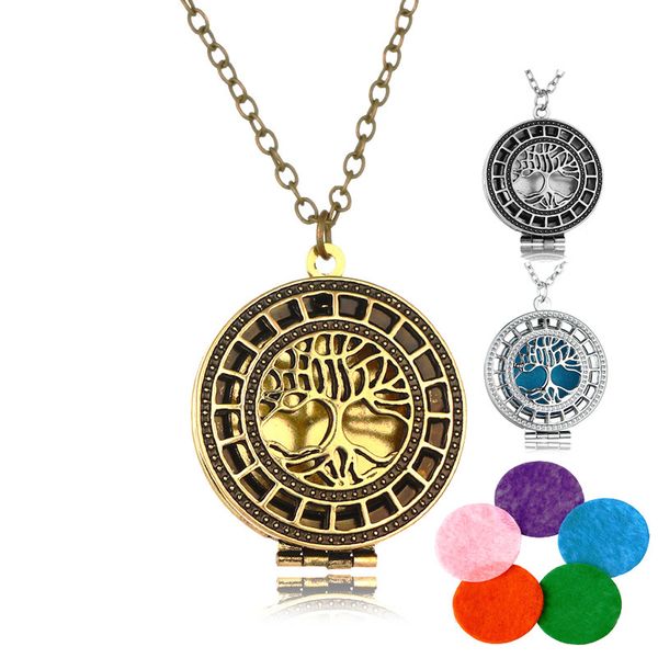 tree of life aromatherapy perfume diffuser necklaces essential oil diffuser locket necklaces antique silver bronze jewelry cage pendant
tree of life aromatherapy perfume diffuser necklaces essential oil diffuser locket necklaces antique silver bronze jewelry cage pendant