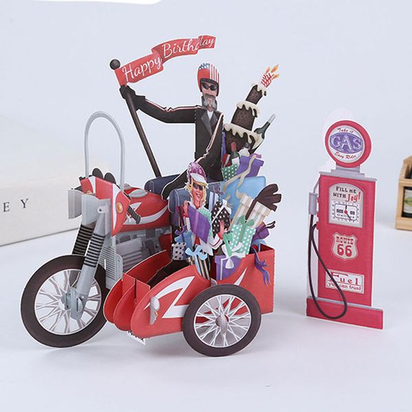 motorcycle bike 3d paper laser cut pop up handmade postcards custom gift birthday greeting cards
motorcycle bike 3d paper laser cut pop up handmade postcards custom gift birthday greeting cards