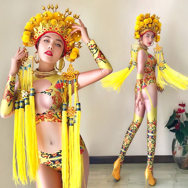 ds show clothes new jazz dance hip hop costumes bodysuit nightclub dj performe costumes female singers gogo stage jumpsuits, Black;red
ds show clothes new jazz dance hip hop costumes bodysuit nightclub dj performe costumes female singers gogo stage jumpsuits, Black;red