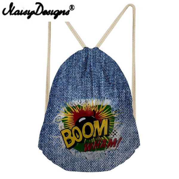 noisydesigns 3d blue denim pocket printing drawstring backpack man's portable bags word storage pouch for women unisex
noisydesigns 3d blue denim pocket printing drawstring backpack man's portable bags word storage pouch for women unisex
