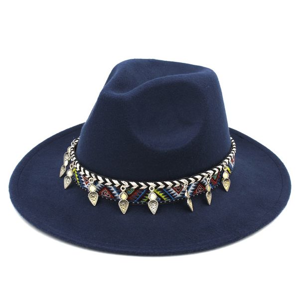 new fashion wool blend panama cap fedora hat wide brim sombrero godfather cap church caps gangster jazz hat pendant canvas band, Blue;gray
new fashion wool blend panama cap fedora hat wide brim sombrero godfather cap church caps gangster jazz hat pendant canvas band, Blue;gray