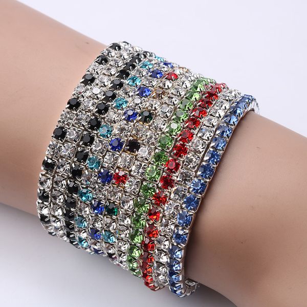 10 styles shiny bracelet single row crystal alloy stretch elastic link chain bracelet jewelry bangle wristband cuff bangle dhl h85f, Golden;silver
10 styles shiny bracelet single row crystal alloy stretch elastic link chain bracelet jewelry bangle wristband cuff bangle dhl h85f, Golden;silver