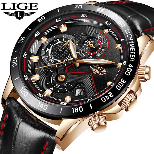 lige mens watches quartz watch gold men casual leather waterproof sport wristwatch relogio masculin, Slivery;brown
lige mens watches quartz watch gold men casual leather waterproof sport wristwatch relogio masculin, Slivery;brown
