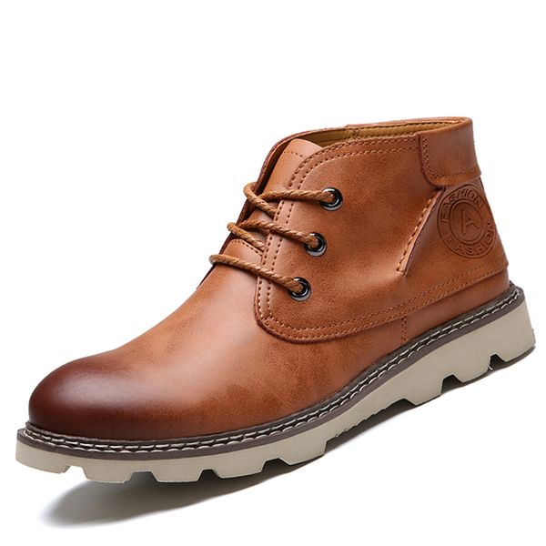 autumn winter men boots size 38-44 vintage style men shoes casual fashion high-cut lace-up warm hombre, Black
autumn winter men boots size 38-44 vintage style men shoes casual fashion high-cut lace-up warm hombre, Black