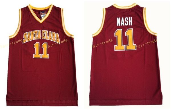 Santa Clara Broncos 13 Steve Nash College Jerseys Men Red Color Team Sale Nash Basketball Jerseys University Breathable Sport Uniforms
Santa Clara Broncos 13 Steve Nash College Jerseys Men Red Color Team Sale Nash Basketball Jerseys University Breathable Sport Uniforms