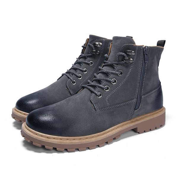 autumn new korean fashion campus student youth martin boots men's outdoor england casual help tooling men's boots, Black
autumn new korean fashion campus student youth martin boots men's outdoor england casual help tooling men's boots, Black