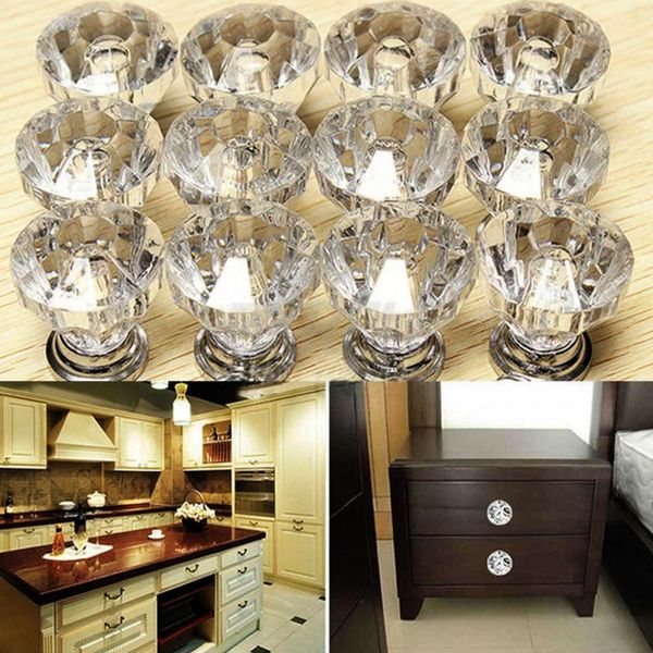 12pcs/bag acrylic zinc alloy crystal glass door knobs with screws drawer cabinet furniture kitchen handle
12pcs/bag acrylic zinc alloy crystal glass door knobs with screws drawer cabinet furniture kitchen handle