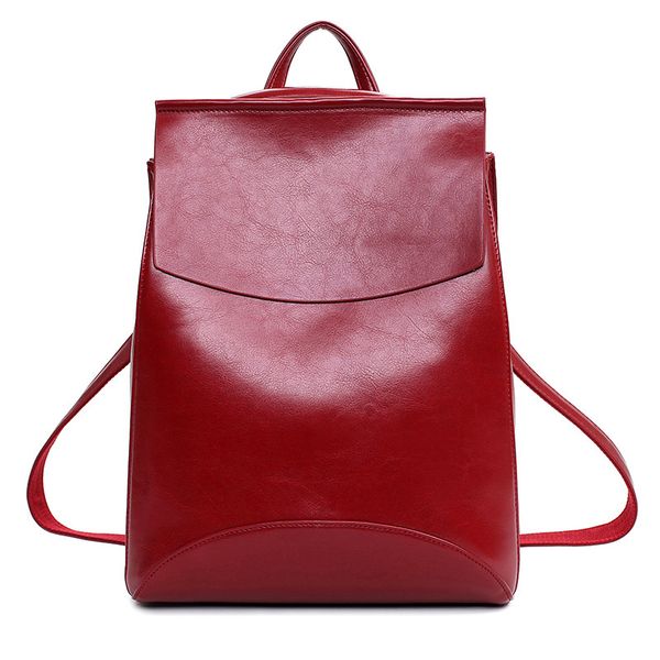 cute pu women bagpack solid oil leather casual ladies soft bags fashion elegant bookbags travel for girl bag
cute pu women bagpack solid oil leather casual ladies soft bags fashion elegant bookbags travel for girl bag
