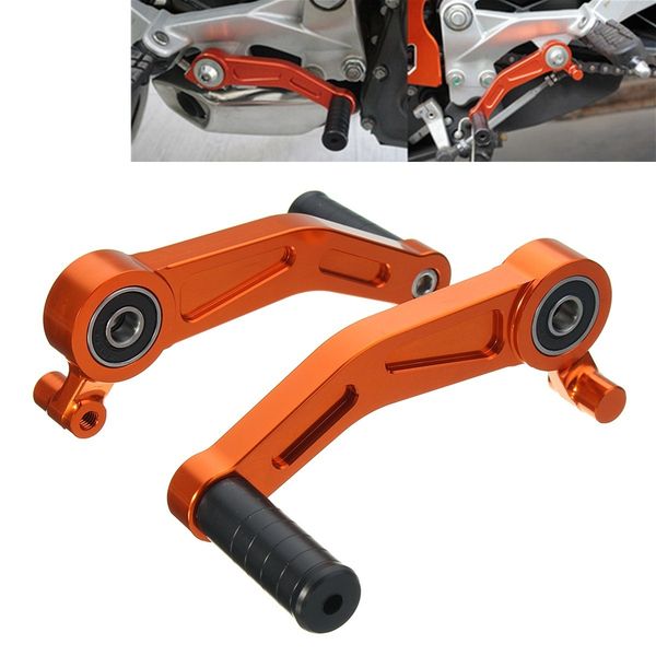 CNC алюминиевый мотоцикл рычаг педали тормоза для KTM DUKE 390 2013-2015 герцог 125/200