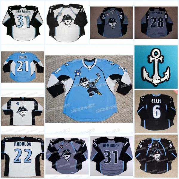 2017 New AHL Milwaukee Admirals Men 6 Ryan Ellis 28 Janne Niskala 2 Laakso 19 Calle Jarnkro 31 Mark Dekanich 28 Hornqvist Hockey Jerseys
2017 New AHL Milwaukee Admirals Men 6 Ryan Ellis 28 Janne Niskala 2 Laakso 19 Calle Jarnkro 31 Mark Dekanich 28 Hornqvist Hockey Jerseys