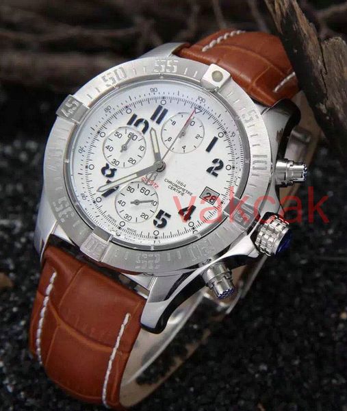 designer leather chronograph 1884 japanese quartz luxury mens stainless steel watch sports men's satch watches automatic wristwatches, Slivery;brown
designer leather chronograph 1884 japanese quartz luxury mens stainless steel watch sports men's satch watches automatic wristwatches, Slivery;brown
