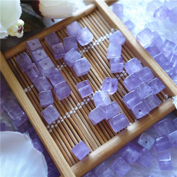 natural amethyst 6mm cube with through hole loose beads gemstones for jewelry diy 50pcs/lot, Black
natural amethyst 6mm cube with through hole loose beads gemstones for jewelry diy 50pcs/lot, Black