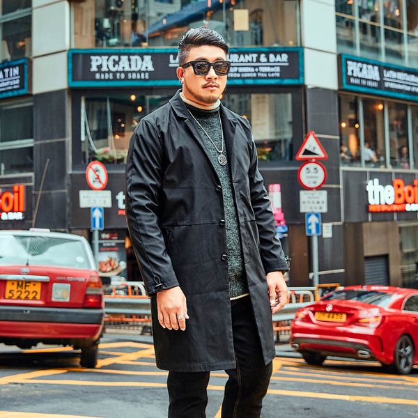 gxxh tide brand large size men's jacket autumn new men's windbreaker long section loose black jacket more size xxl-6xl 7xl, Tan;black
gxxh tide brand large size men's jacket autumn new men's windbreaker long section loose black jacket more size xxl-6xl 7xl, Tan;black