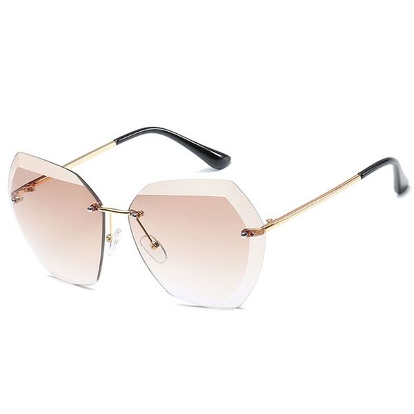 sunglasses for women fashion sun glasses ladies luxury sunglass woman oversized sunglases 2018 womens rimless designer sunglasses 7c7j41, White;black
sunglasses for women fashion sun glasses ladies luxury sunglass woman oversized sunglases 2018 womens rimless designer sunglasses 7c7j41, White;black
