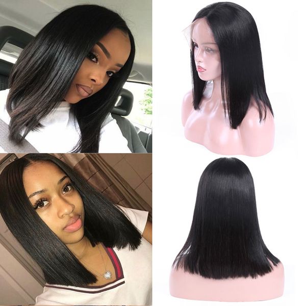 8"-24" brazilian human hair wigs lace front wigs with baby hair remy hair straight wig natural hairline full end black color, Black;brown
8"-24" brazilian human hair wigs lace front wigs with baby hair remy hair straight wig natural hairline full end black color, Black;brown