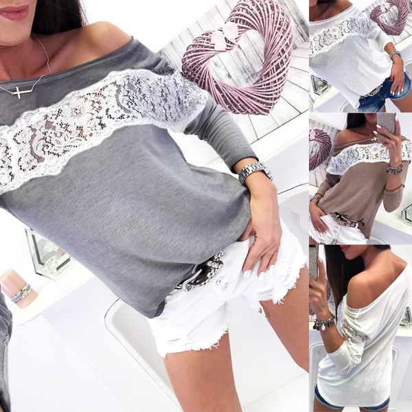 new fashion lady women casual long sleeve blouse hoodies lace jumper pullover ladies sweatshirt shirts autumn clothes, White
new fashion lady women casual long sleeve blouse hoodies lace jumper pullover ladies sweatshirt shirts autumn clothes, White