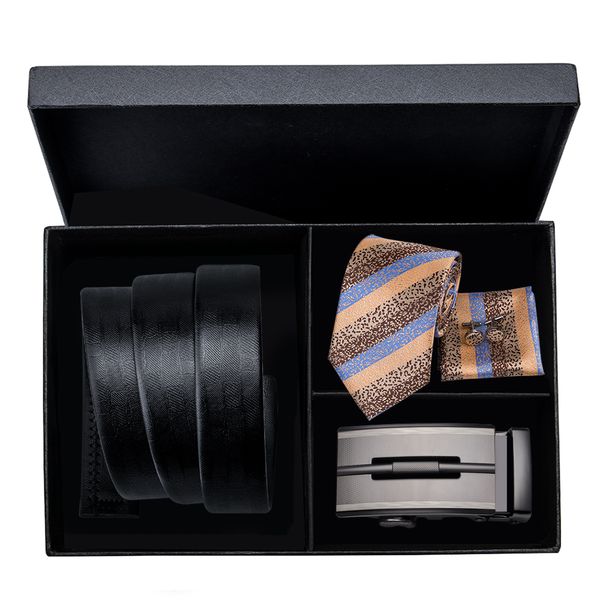 hi-tie formal designer mens black leather belts with luxury silk ties for men brown handerchief set ties automatc buckles belt, Black;brown
hi-tie formal designer mens black leather belts with luxury silk ties for men brown handerchief set ties automatc buckles belt, Black;brown